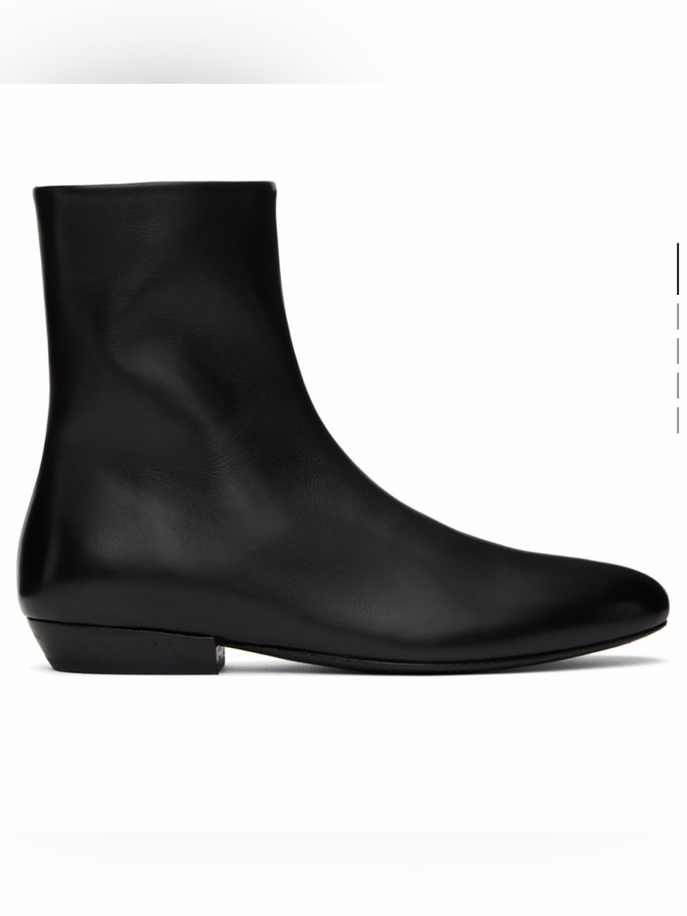 Marsell Black Miniblocco Boots size 40